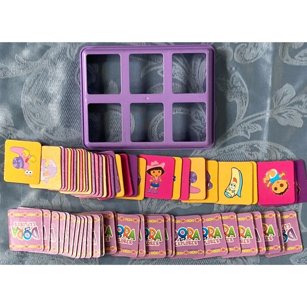 Dora The Explorer Memory Game (2009 Hasbro) Nickelodeon Preschool Matching